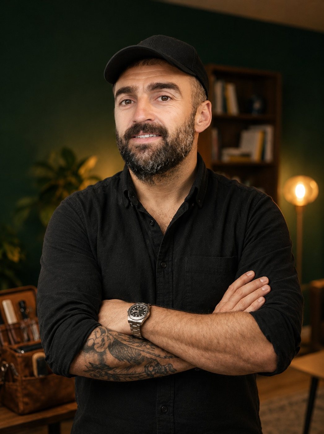 Usta berber Rıdvan Altan